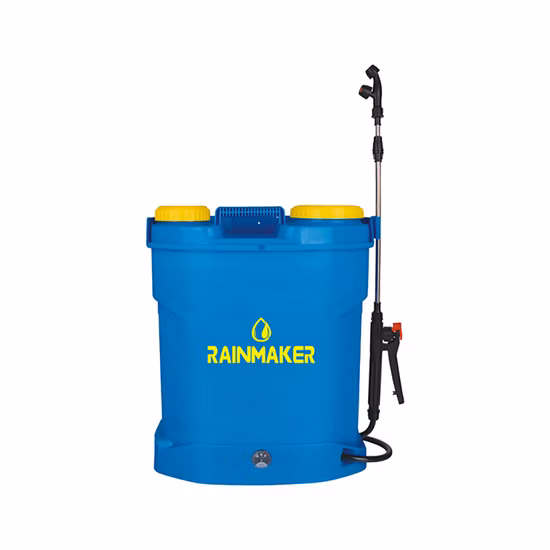 Rainmaker Pulvérisateur manuel portatif de grande capacité pour jardin, 16 litres, sac à dos antiparasitaire