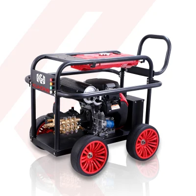 Kuhong 27HP 7600psi Application industrielle Hidrolavadora Nettoyeur haute pression avec moteur à essence